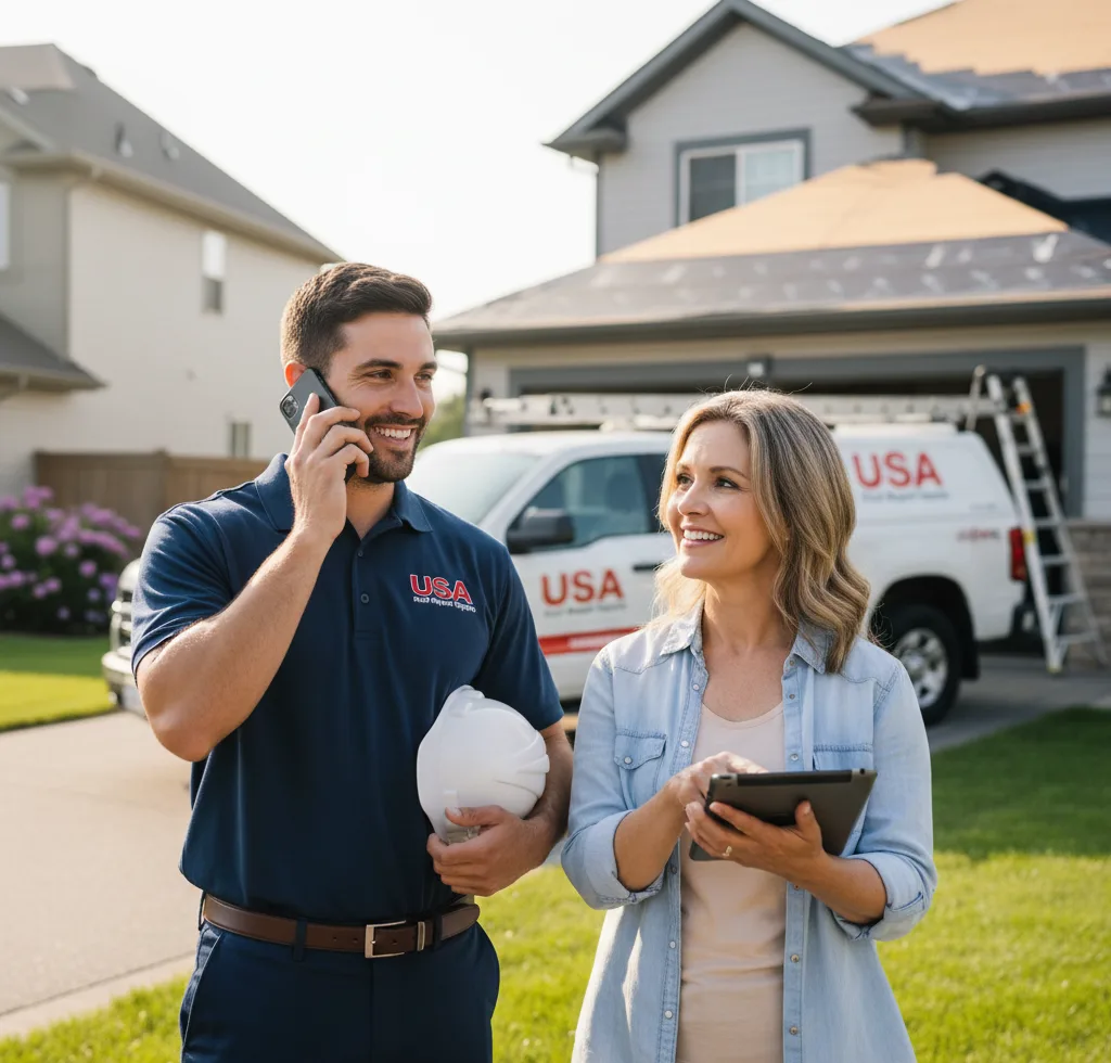 USA Roof Repair Experts customer support in Atglen